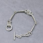 WAKAN SILVER SMITH - Horse bit bracelet (elongated) - SILVER