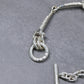 WAKAN SILVER SMITH - Horse bit bracelet (elongated) - SILVER