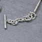 WAKAN SILVER SMITH - Horse bit bracelet (elongated) - SILVER