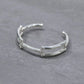WAKAN SILVER SMITH - Breastplate Bangle - SILVER
