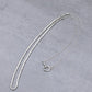 WAKAN SILVER SMITH - Horse shoe handmade beads necklace - SILVER