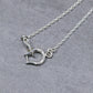 WAKAN SILVER SMITH - Horse shoe handmade beads necklace - SILVER