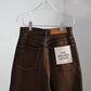 INSCRIRE - Baggy 5 Pocket - RED BROWN USED