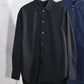 INSCRIRE - Cotton Regular Shirt - BLACK