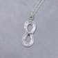 WAKAN SILVER SIMITH - Spirit Horseshoe necklace (double) - SILVER