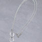 WAKAN SILVER SIMITH - Spirit Horseshoe necklace (double) - SILVER