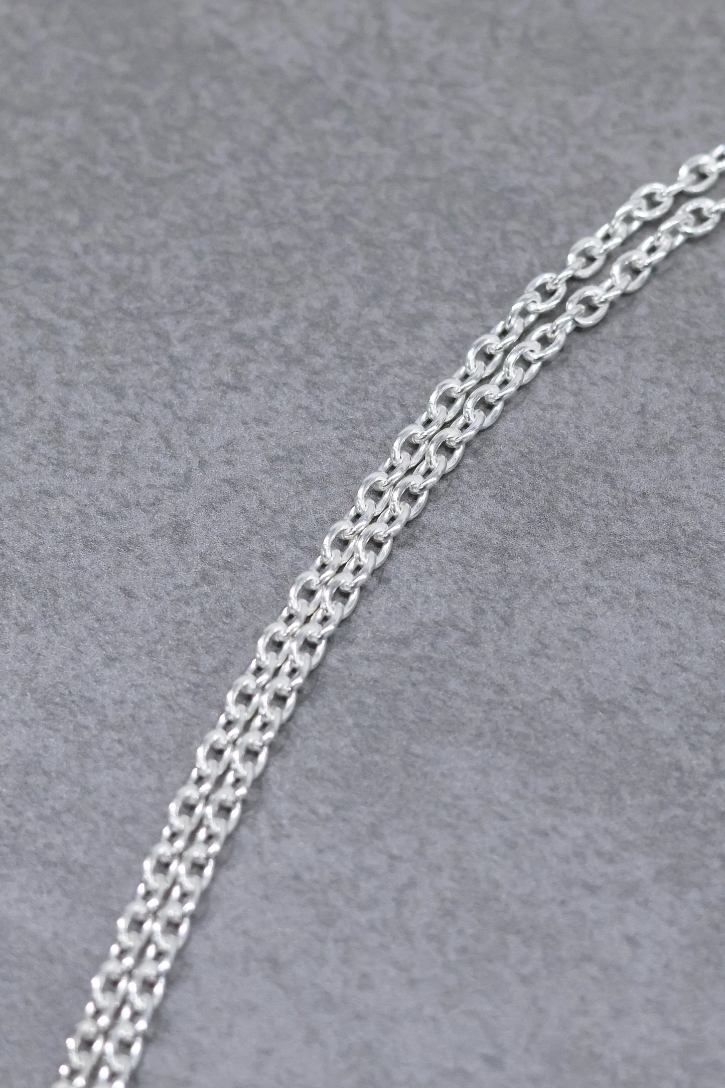 WAKAN SILVER SIMITH - Spirit Horseshoe necklace (double) - SILVER