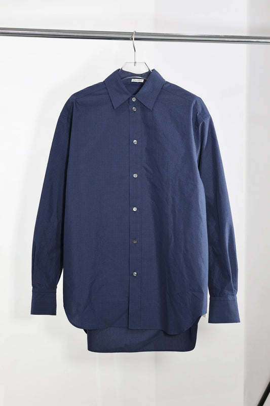 INSCRIRE - Check Regular Shirt - BLUE