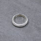 WAKAN SILVER SMITH - Arabesque half round ring S - SILVER