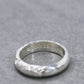 WAKAN SILVER SMITH - Arabesque half round ring S - SILVER