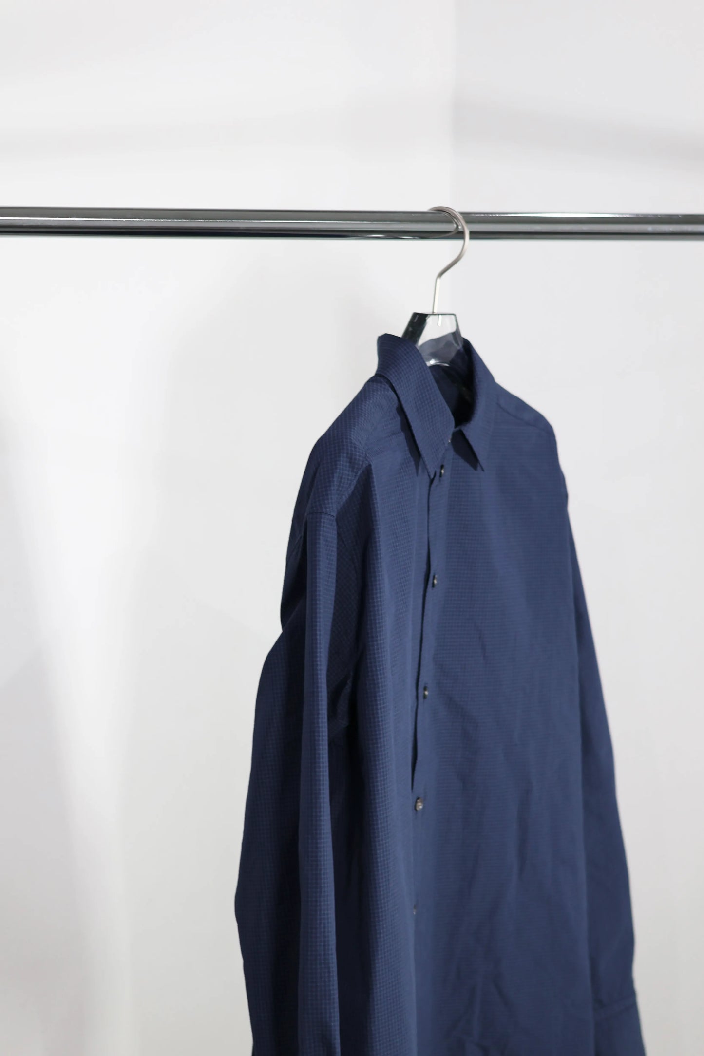 INSCRIRE - Check Regular Shirt - BLUE
