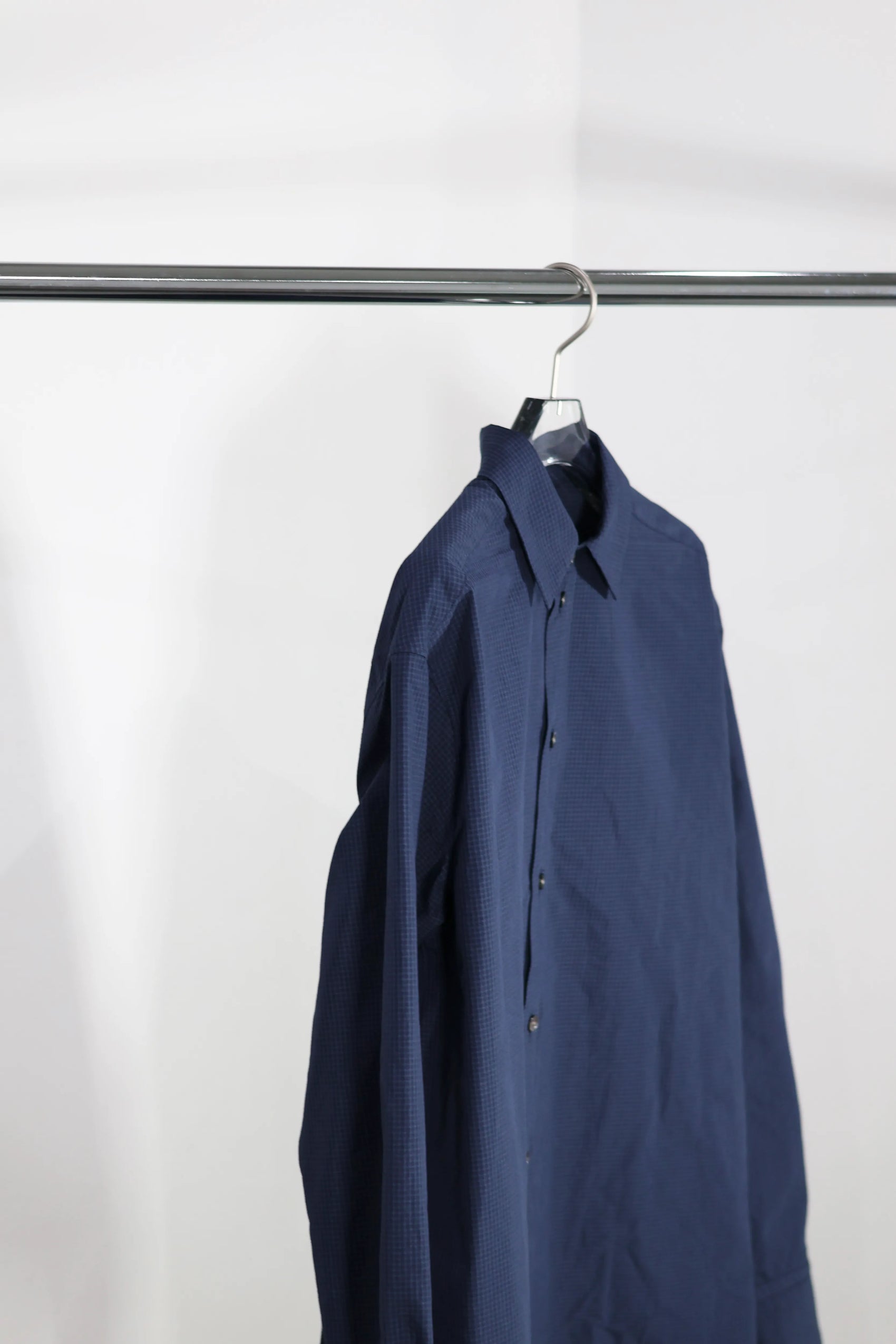 INSCRIRE - Check Regular Shirt - BLUE