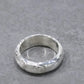 WAKAN SILVER SMITH - Arabesque half round ring M - SILVER