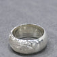 WAKAN SILVER SMITH - Arabesque half round ring L - SILVER
