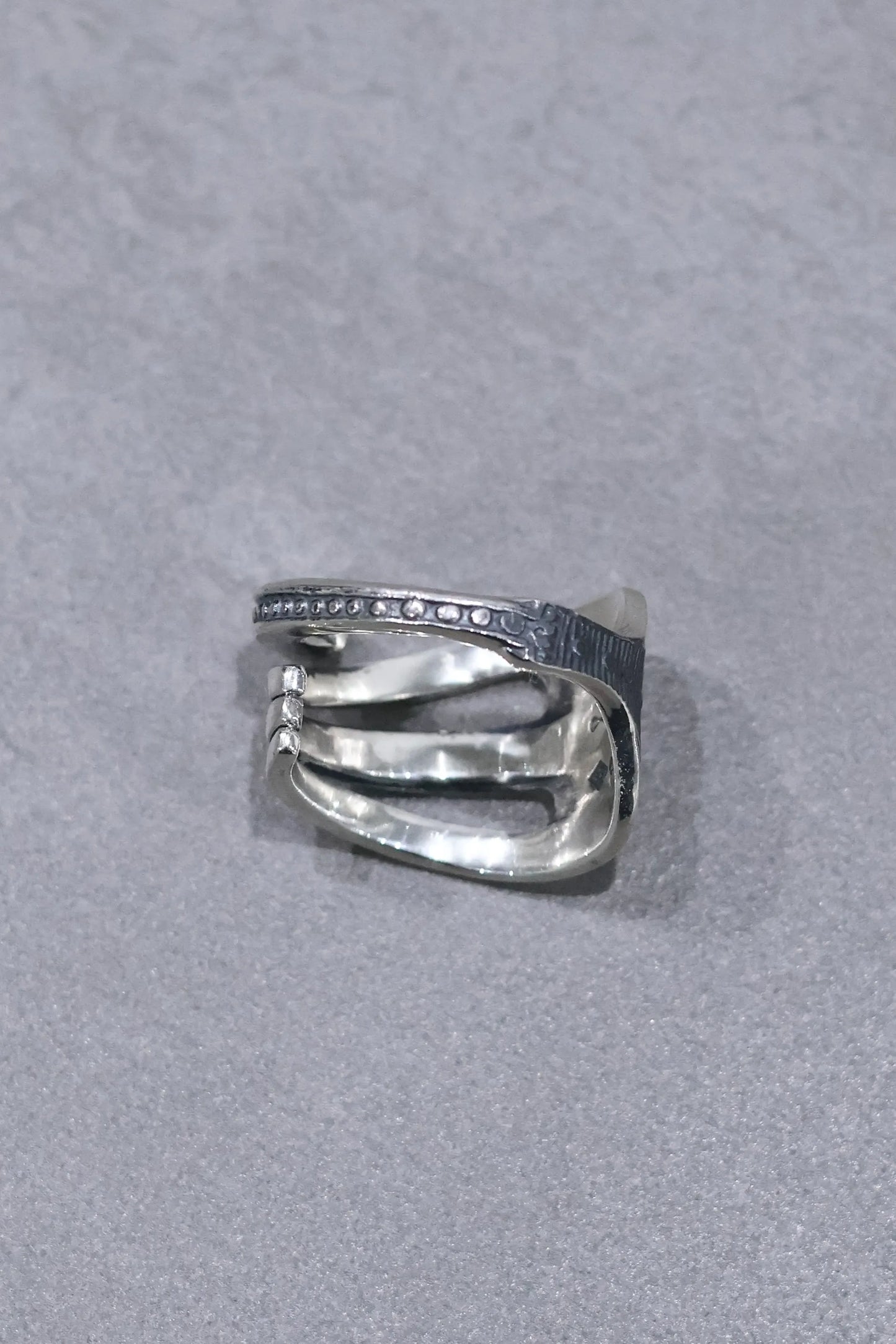 WAKAN SILVER SMITH - Cutlery fork ring S - SILVER