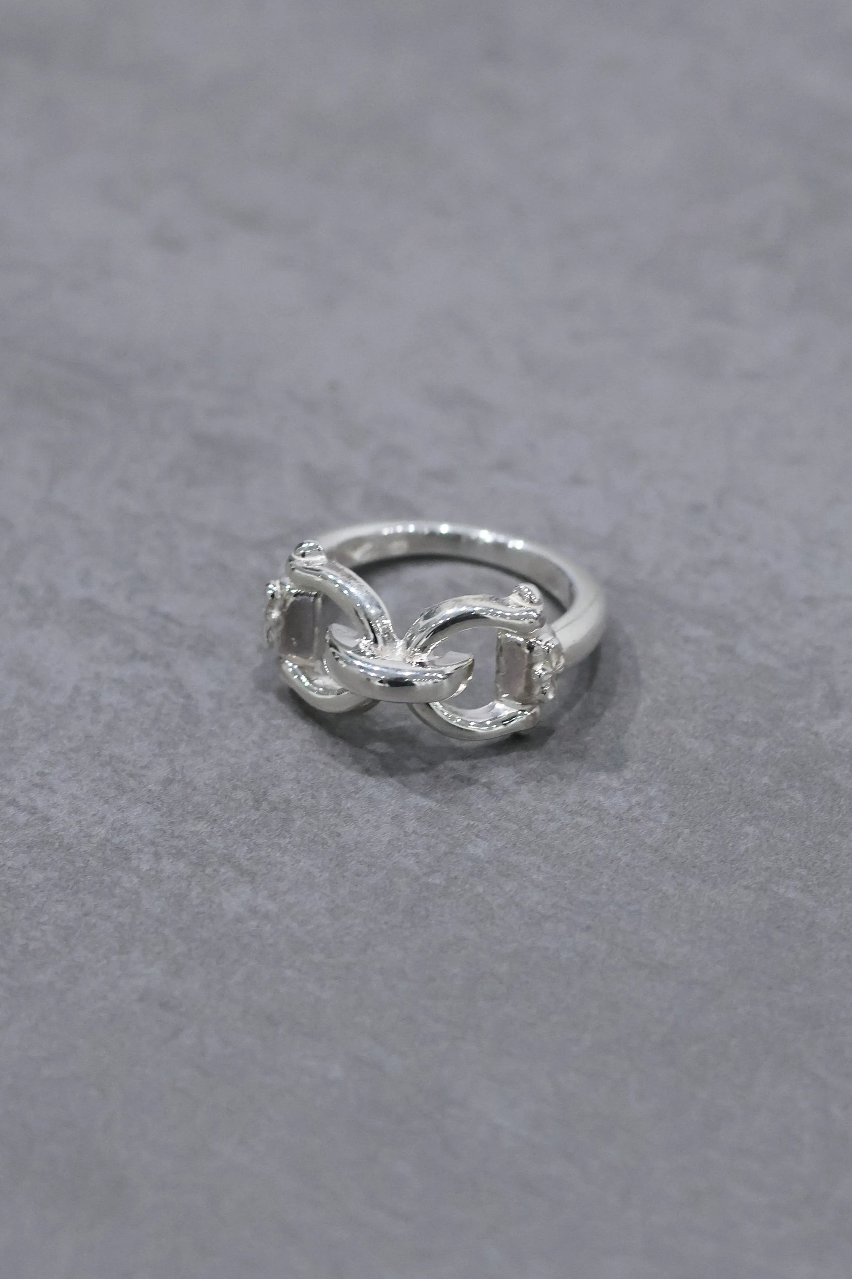 WAKAN SILVER SMITH - Horse bit ring - SILVER