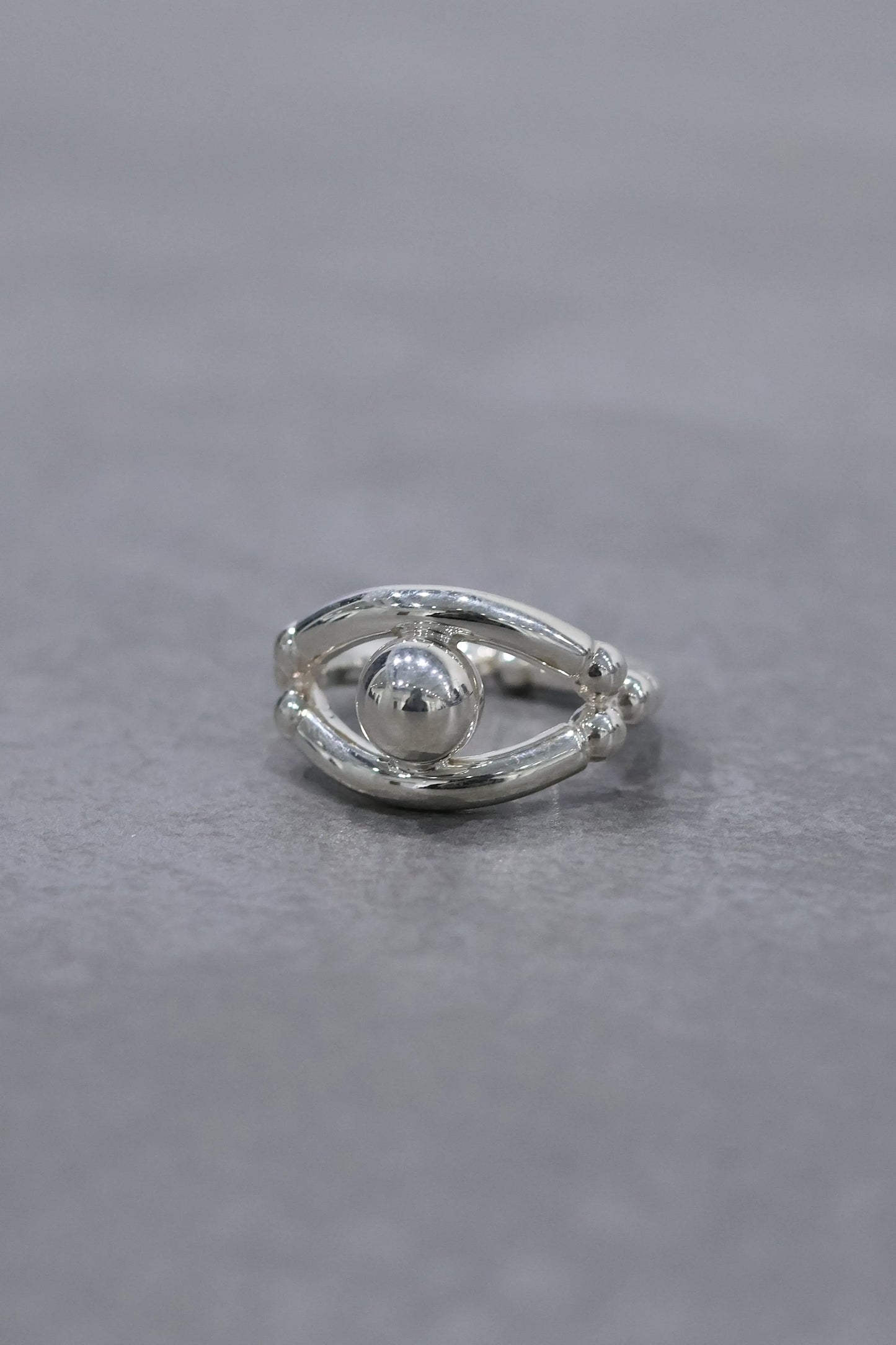 WAKAN SILVER SMITH - Breastplate Ring (Eye of Truth) - SILVER