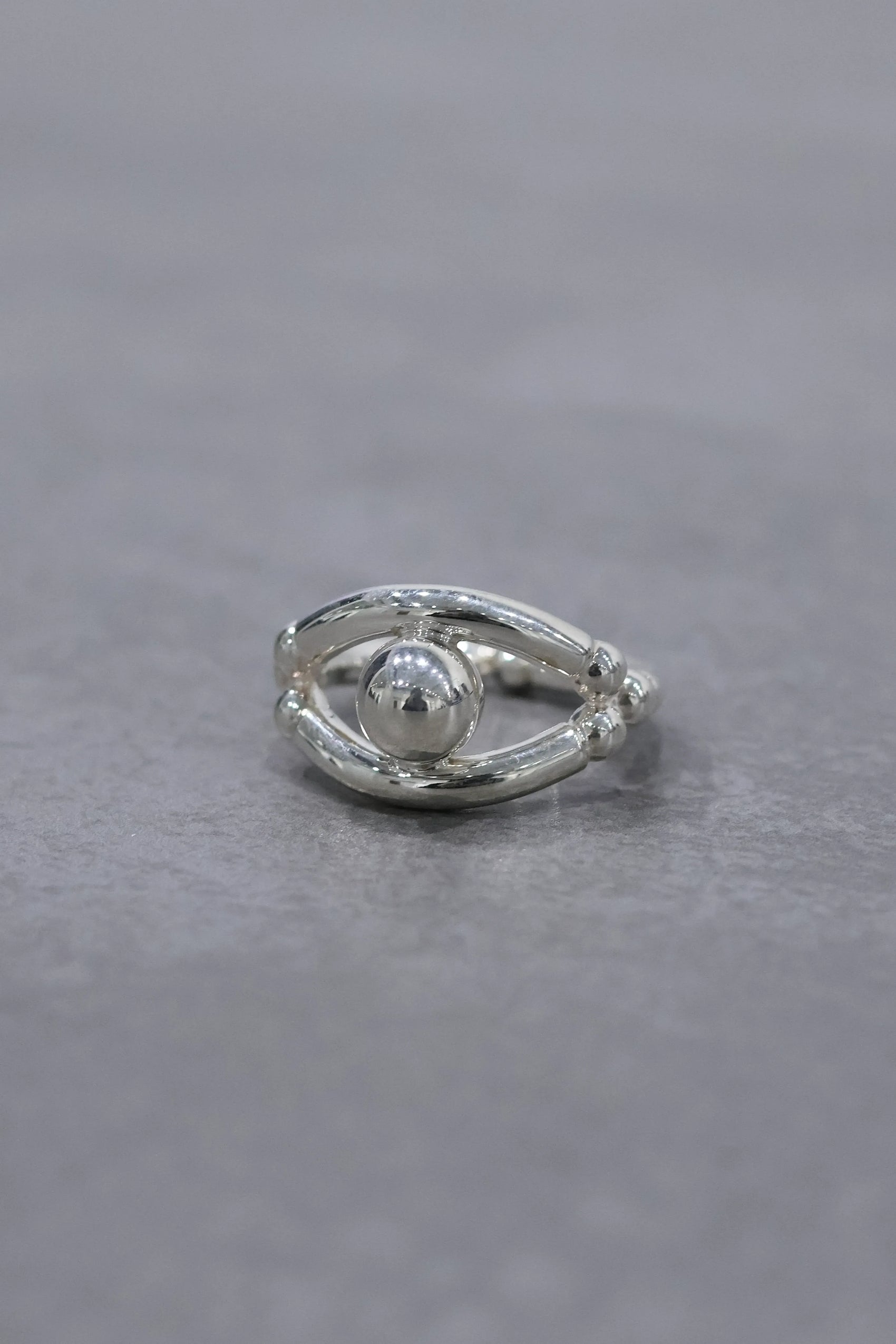 WAKAN SILVER SMITH - Breastplate Ring (Eye of Truth) - SILVER