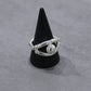 WAKAN SILVER SMITH - Breastplate Ring (Eye of Truth) - SILVER