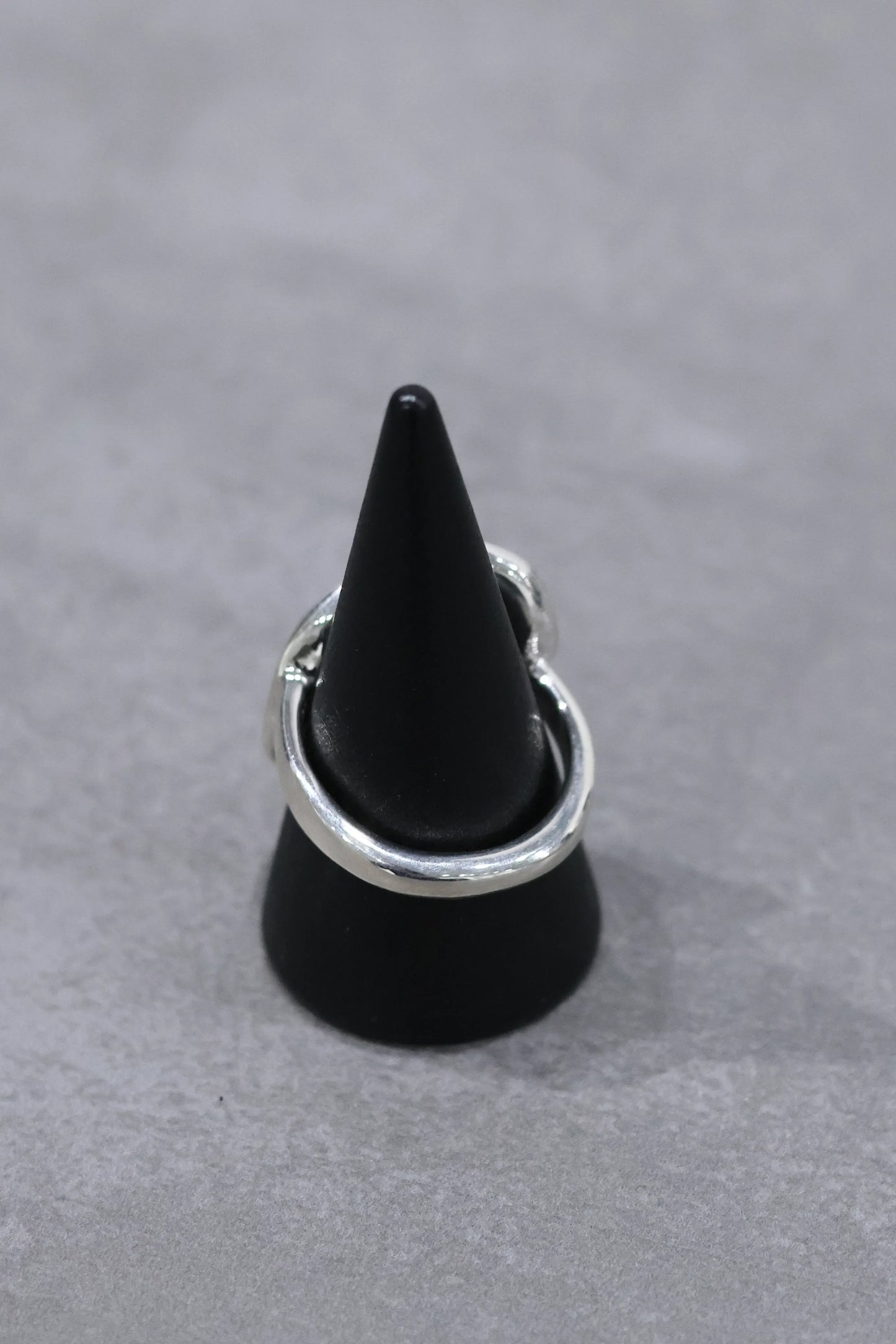 WAKAN SILVER SMITH - See through curve ring M  - SILVER