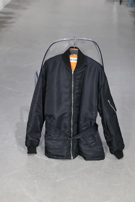 INSCRIRE - MA-1 Half - BLACK