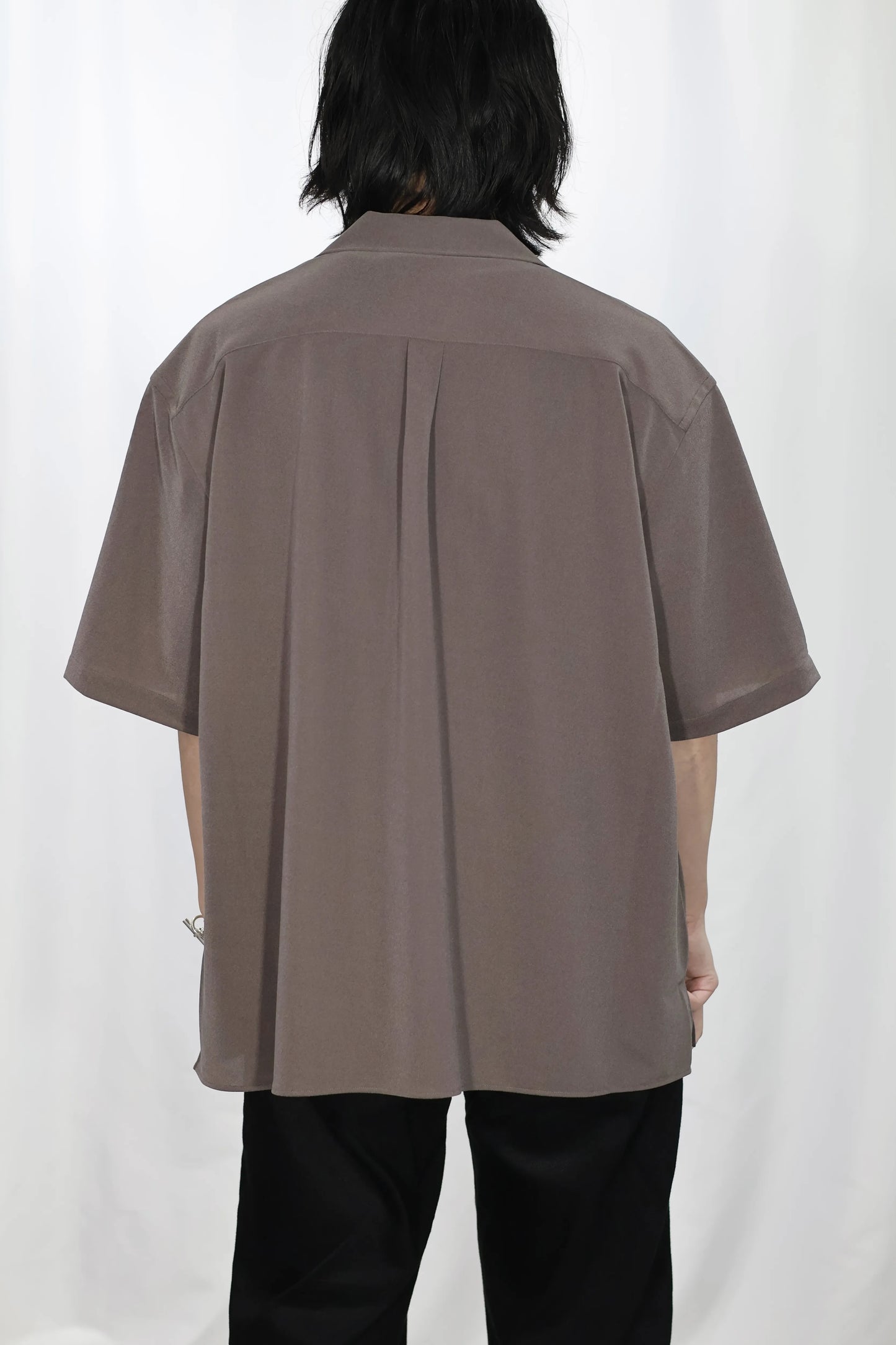 KANEMASA PHIL. - 36G Cupro Ether Shirt - CHARCOAL