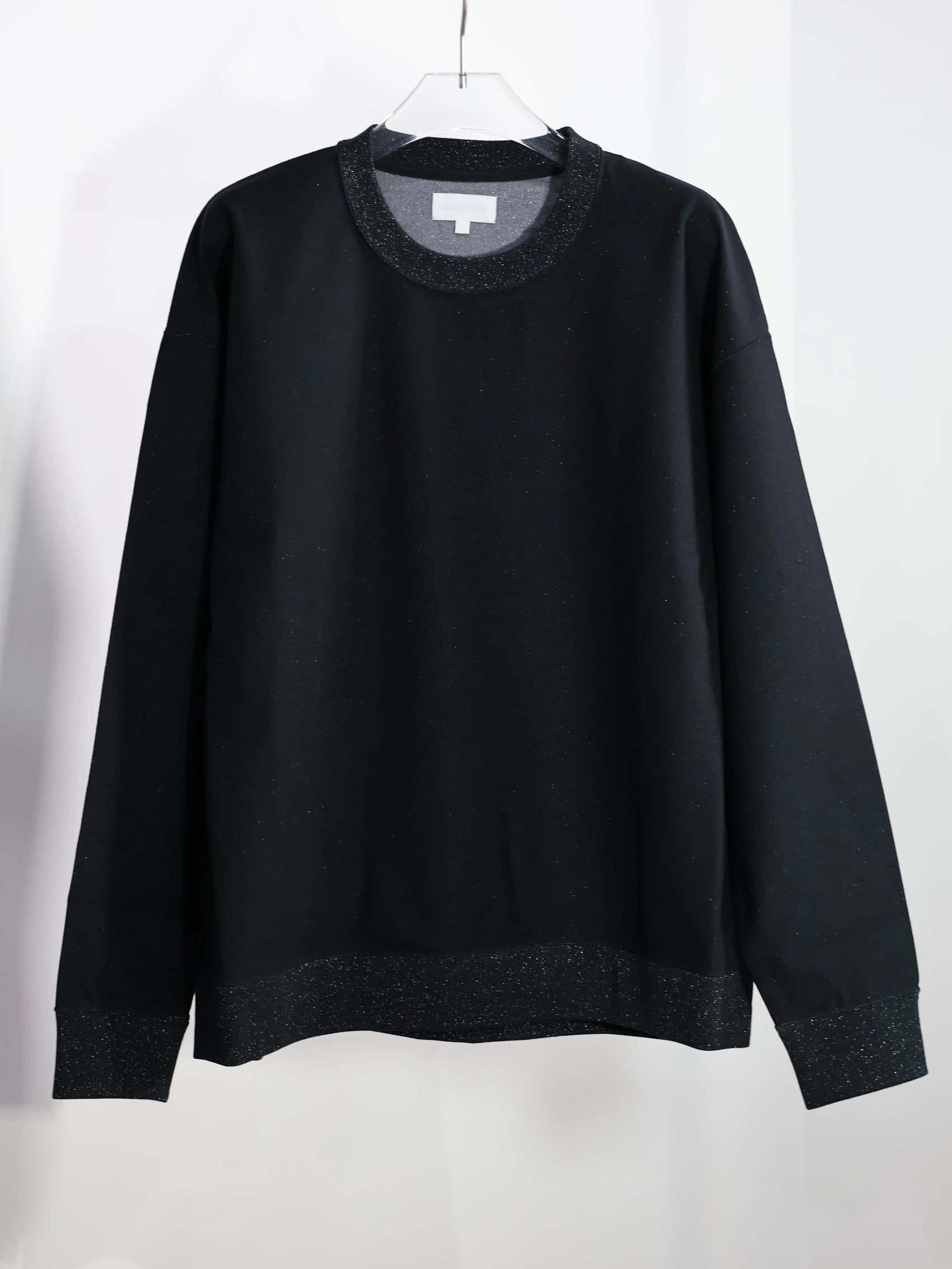 KANEMASA PHIL. - 36G Glittery Pullover - BLACK(Night Black)