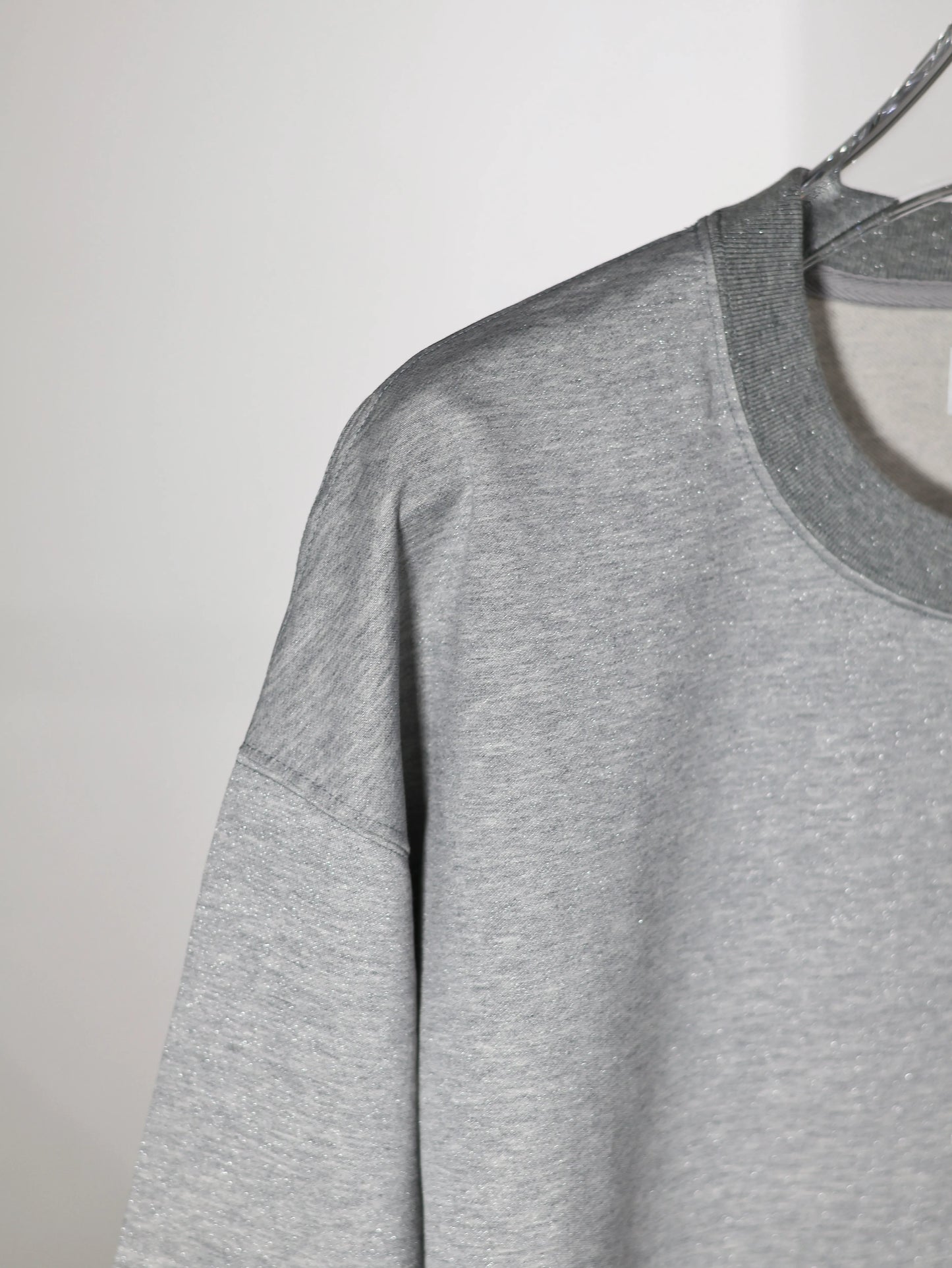 KANEMASA PHIL. - 36G Glittery Pullover - GREY(Mist Grey)