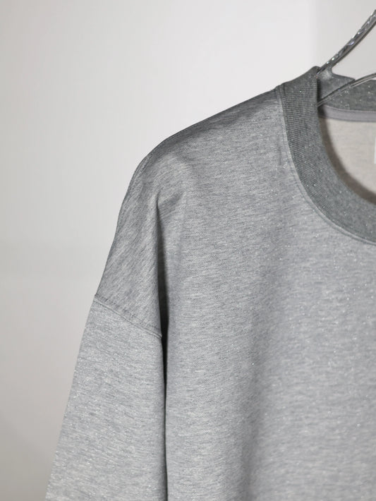 KANEMASA PHIL. - 36G Glittery Pullover - GREY(Mist Grey)