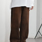 INSCRIRE - Baggy 5 Pocket - RED BROWN USED