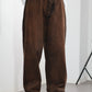 INSCRIRE - Baggy 5 Pocket - RED BROWN USED