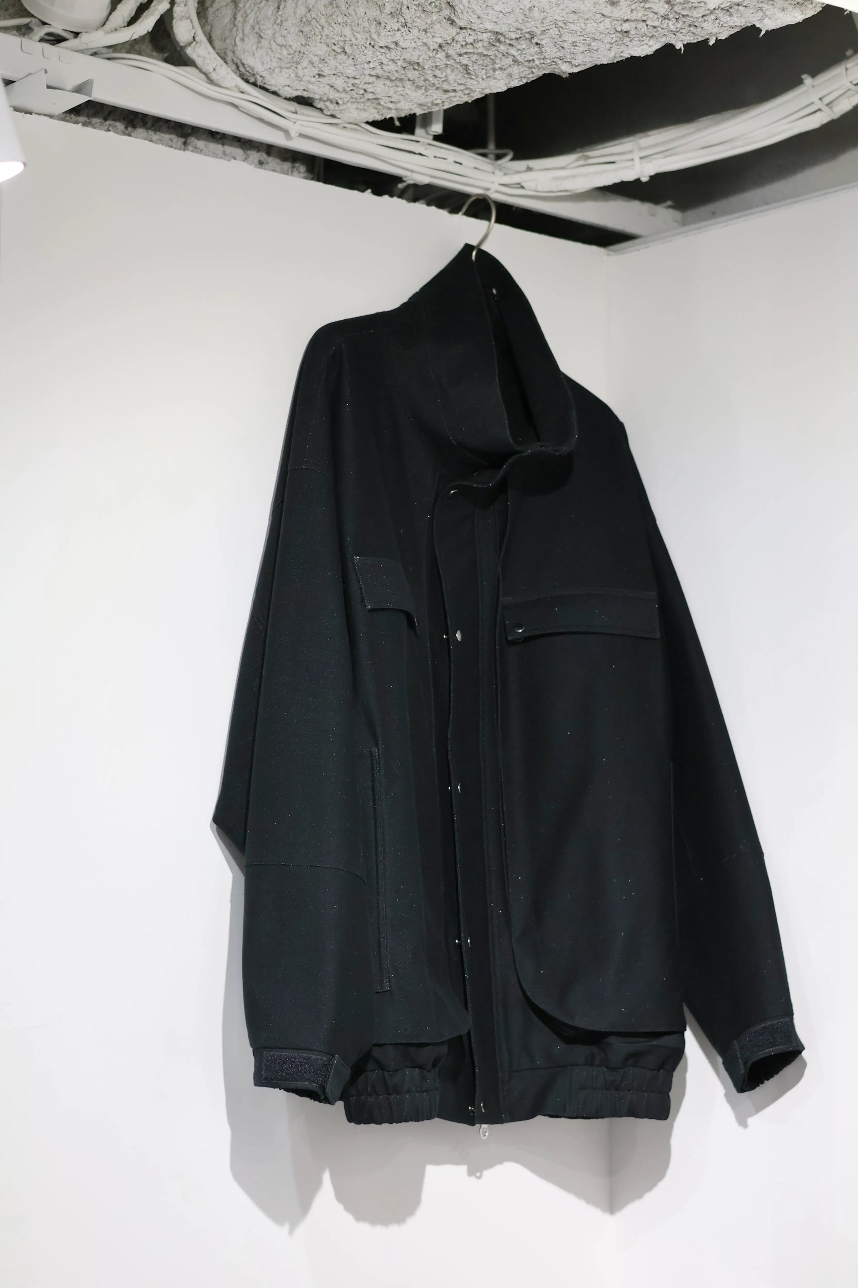 KANEMASA PHIL. - 36G Glittery Double Blouson - BLACK(Night Black)