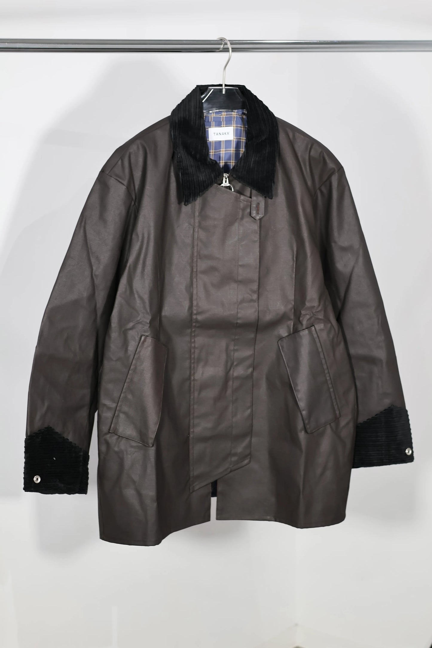 TANAKA - FIELD COAT - BROWN
