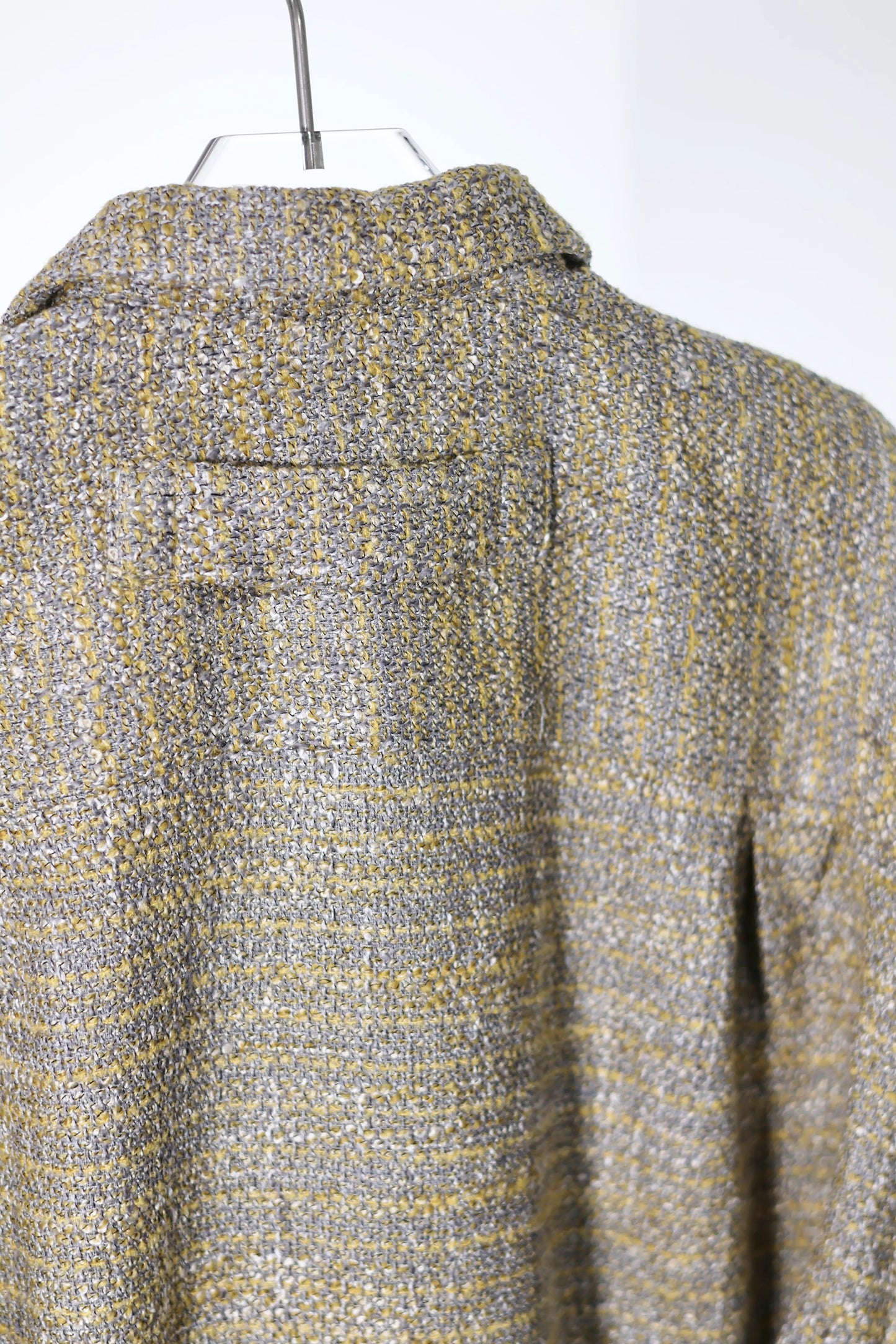 TANAKA - OVERSHIRT - YELLOW TWEED