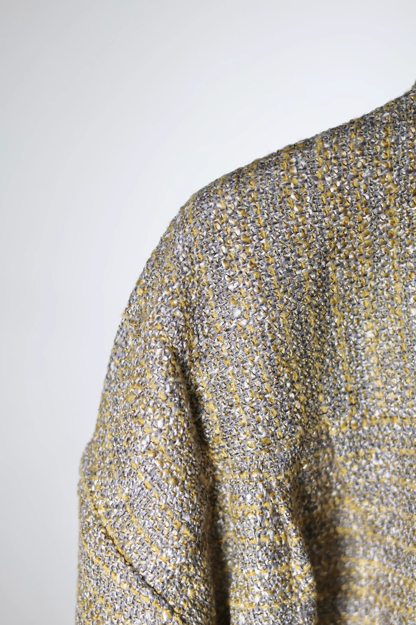 TANAKA - OVERSHIRT - YELLOW TWEED