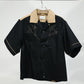 TANAKA - BOWLING SHIRT - BLACK(EMBROIDERY)