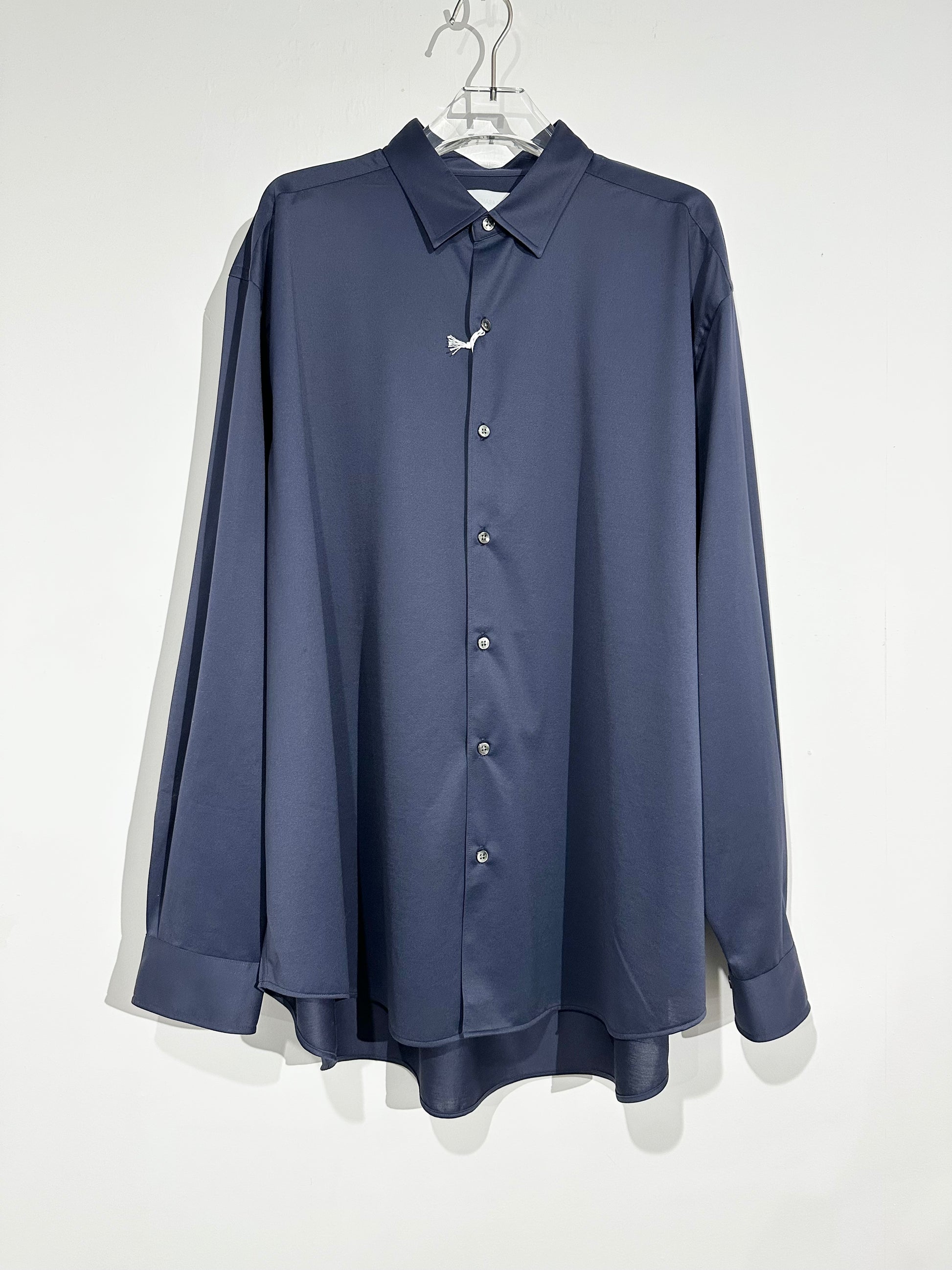 KANEMASA PHIL. 46G Atmosphere L/S Shirt - NAVY – un KANEMASA PHIL. 46G Atmosphere L/S Shirt - NAVY – un
