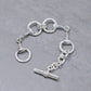 WAKAN SILVER SMITH - Horse bit bracelet (double) - SILVER