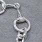 WAKAN SILVER SMITH - Horse bit bracelet (double) - SILVER