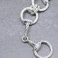WAKAN SILVER SMITH - Horse bit bracelet (double) - SILVER