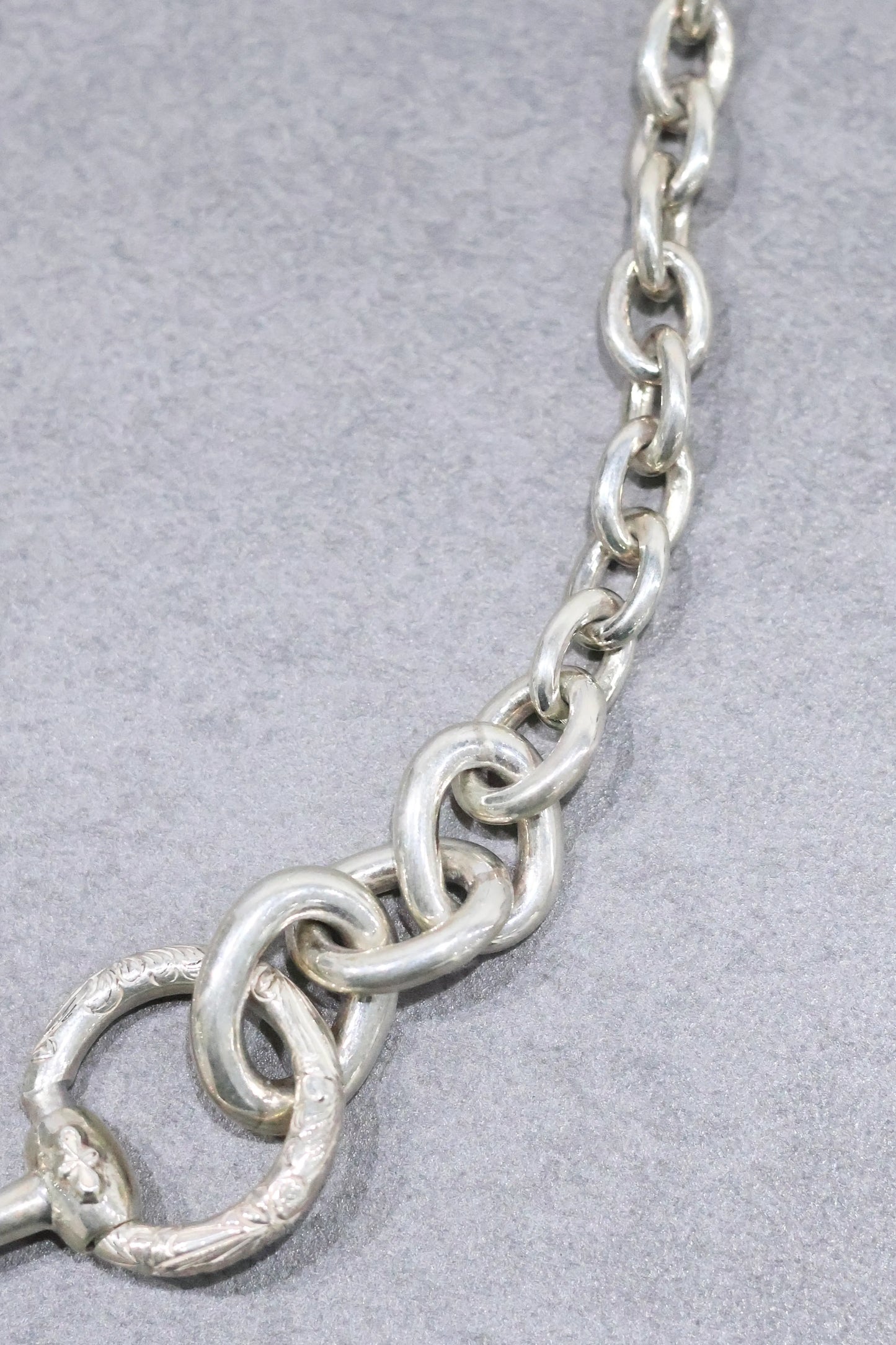 WAKAN SILVER SMITH - Horse bit 3way necklace - SILVER