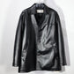 INSCRIRE - Leather Jacket - BLACK