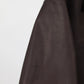 JOHN MASON SMITH / JANE SMITH - COW LEATHER CAR COAT - BROWN