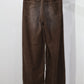 JOHN MASON SMITH / JANE SMITH - 8W COTTON CORDUROY TUCK 5 POCKET PANTS - BROWN