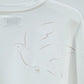 TANAKA - THE BOXY TEE - WHITE(EMBROIDERY-N)