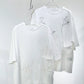 TANAKA - THE BOXY TEE - WHITE(EMBROIDERY-N)