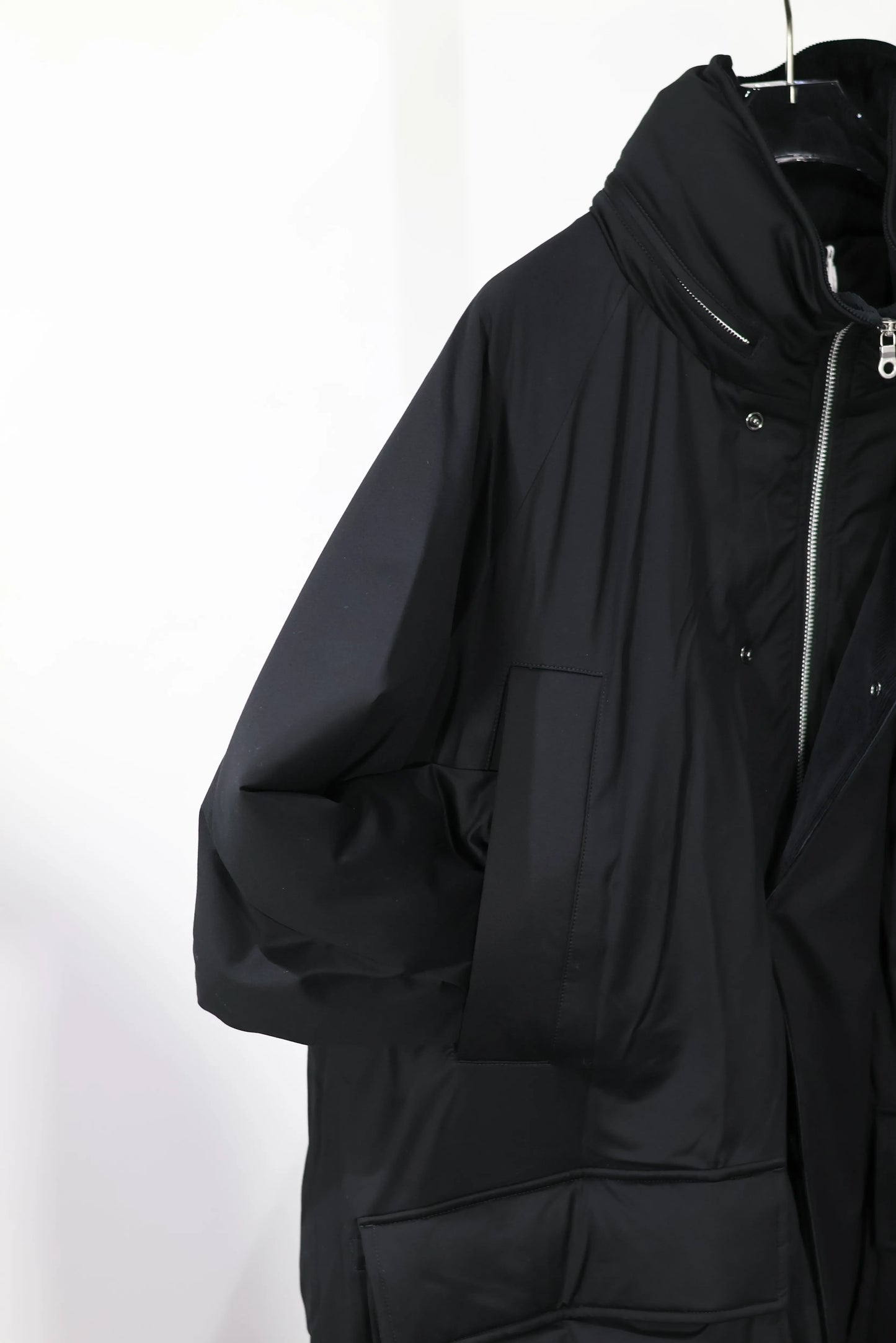 KANEMASA PHIL. - 46G Padded Long Blouson - BLACK