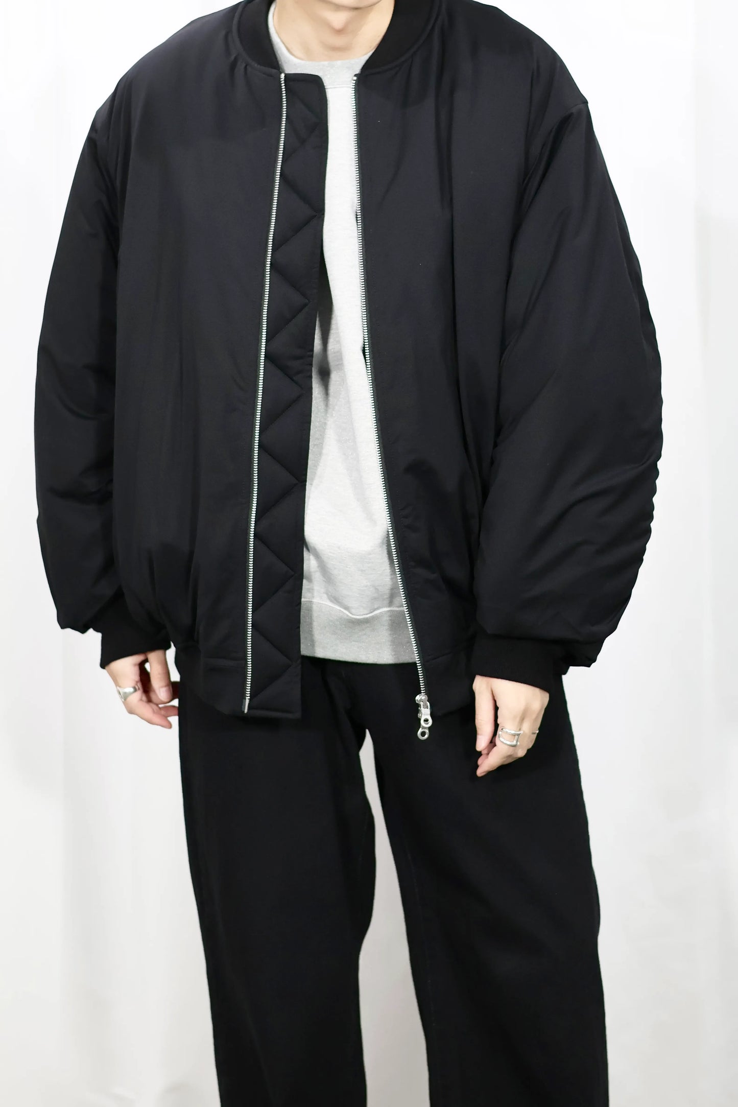 KANEMASA PHIL. - 46G Bomber Blouson - BLACK