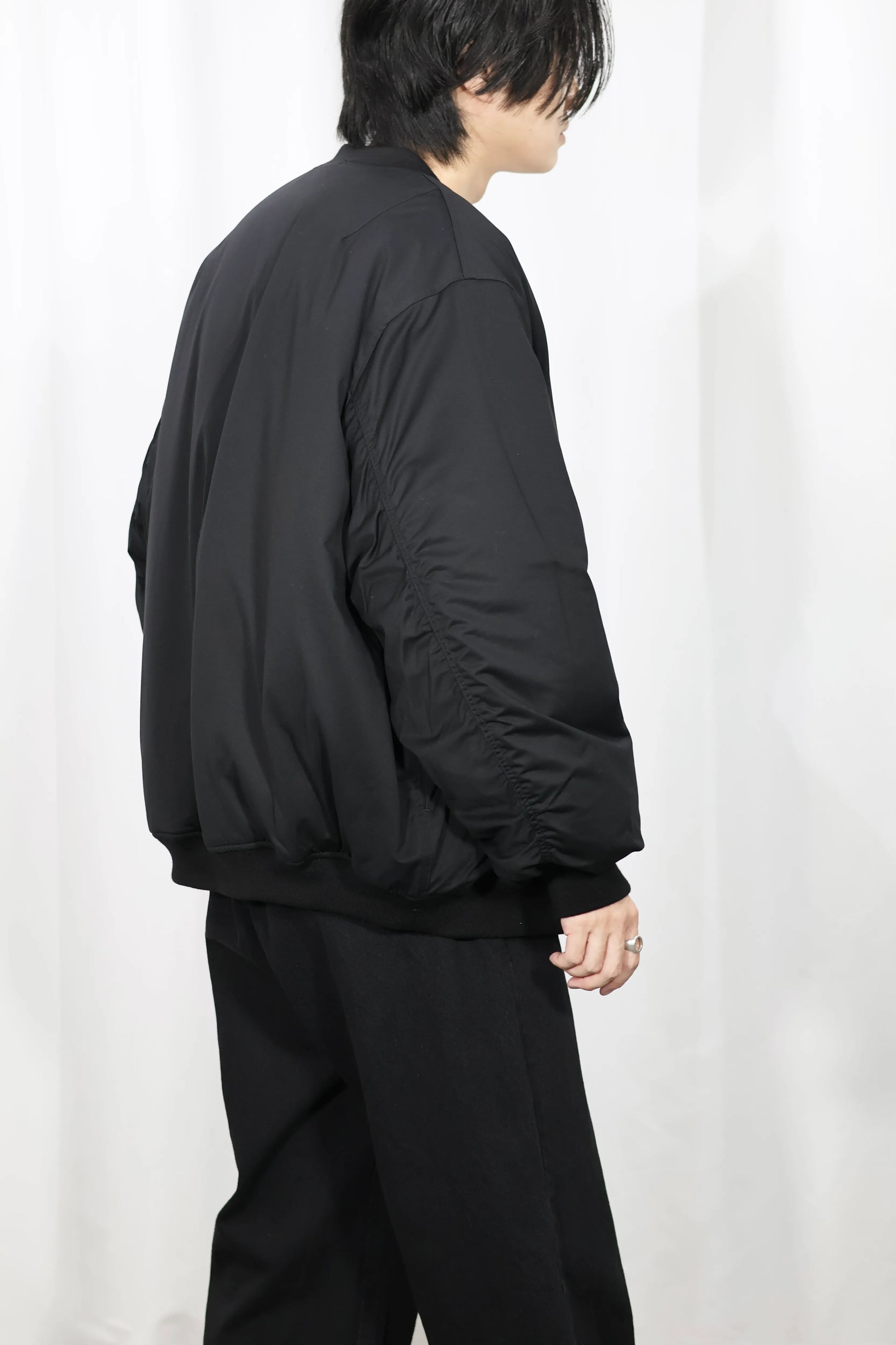 KANEMASA PHIL. - 46G Bomber Blouson - BLACK – un KANEMASA PHIL. - 46G Bomber Blouson - BLACK – un