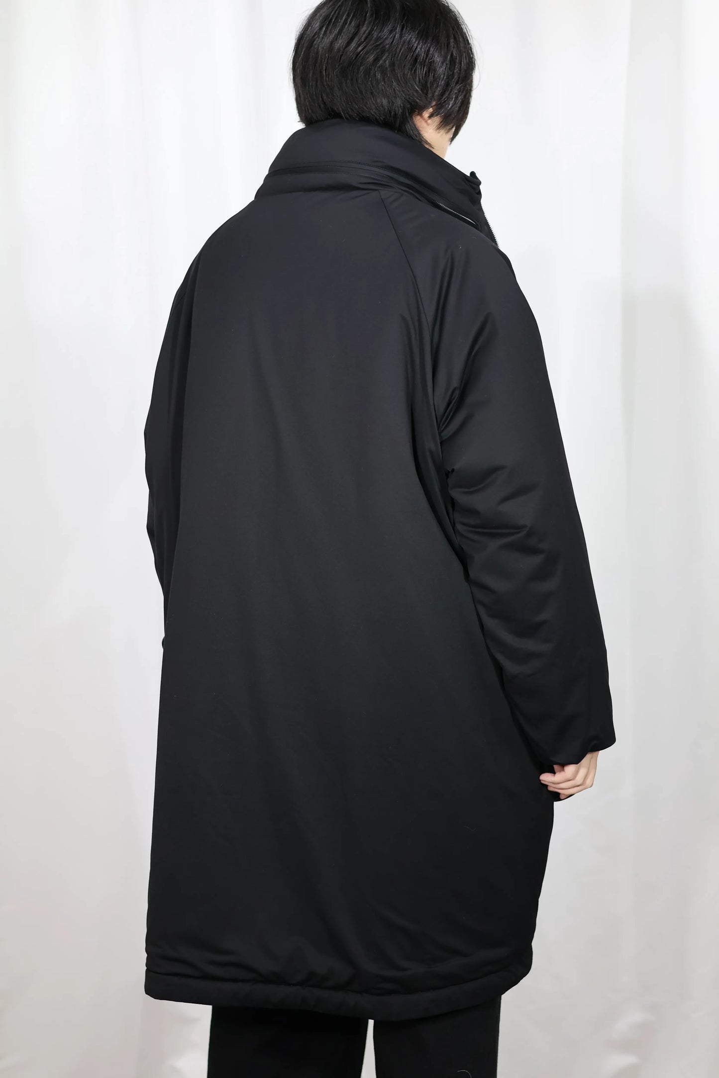 KANEMASA PHIL. - 46G Padded Long Blouson - BLACK